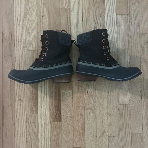Sorel Women's Black Slimpack II Boots - Picture 2 of 4